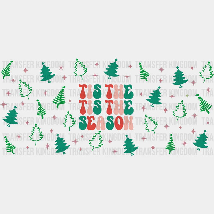 This The Season Christmas UV DTF Transfer Cup Wrap UV DTF Sticker