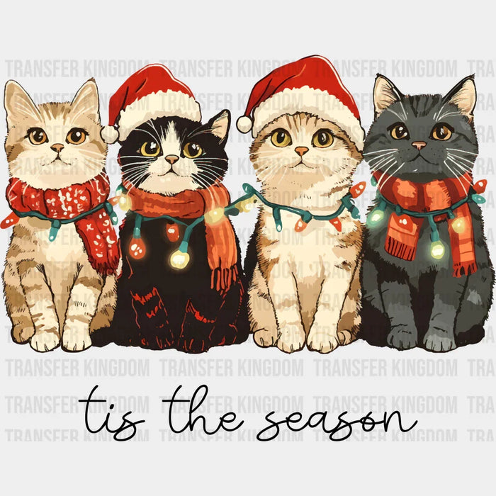 Tis The Season Cats - Christmas DTF Transfer