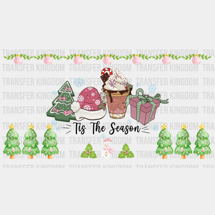 TIS THE SEASON CHRISTMAS Uv Dtf Wrap - UV DTF TRANSFER