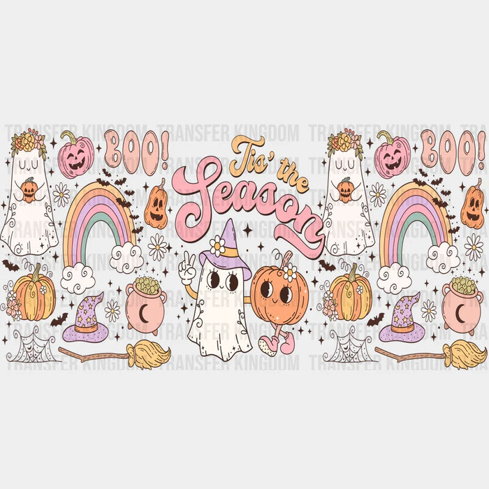 Tis' The Season - Halloween Cup Wrap UV Sticker Permanent UV DTF Decal