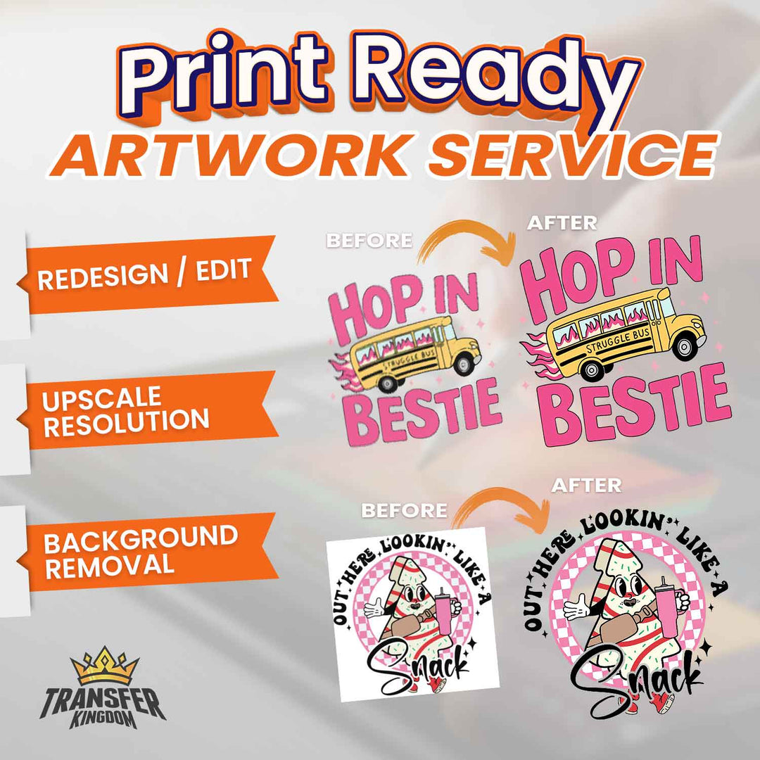 Print-Ready Artwork Service