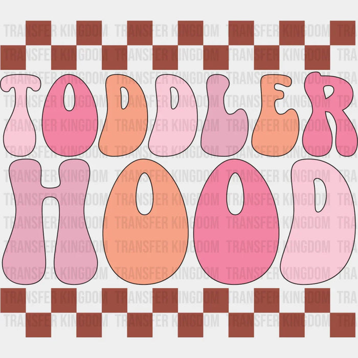 Toddler Hood - Kids DTF heat transfer