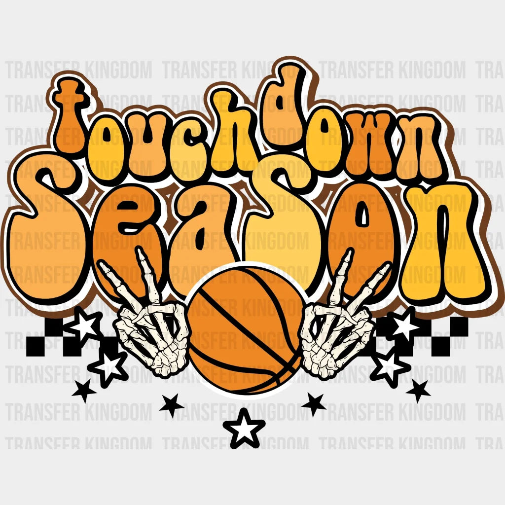 Touch Down Season Basketball Dtf Transfer