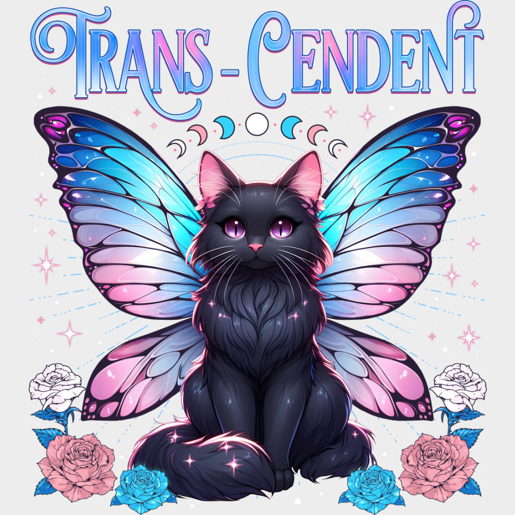 Transcendent - Transgender DTF Transfers transfer-kingdom Light Color Design (See Imaging)