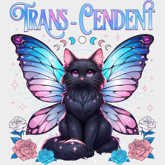 Transcendent - Transgender DTF Transfers transfer-kingdom Light Color Design (See Imaging)