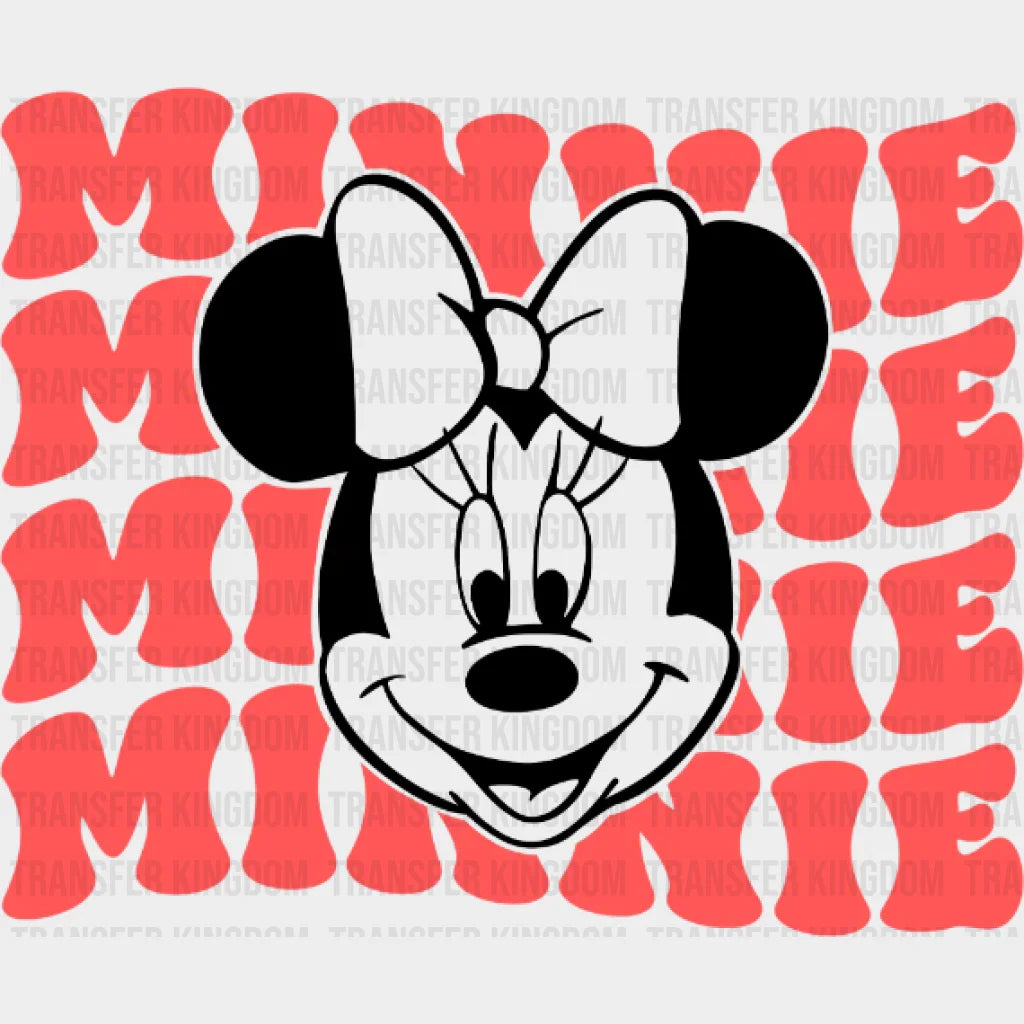 Trendy - Groovy Mickey And Minnie Design Dtf Heat Transfer