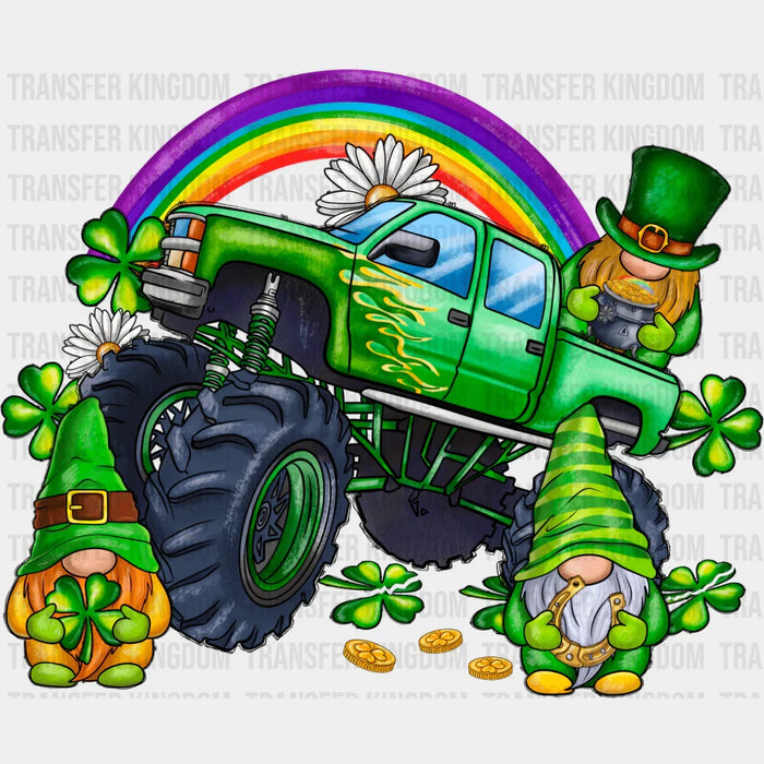 Truck&Gnomies St. Patrick's Day Design - DTF heat transfer