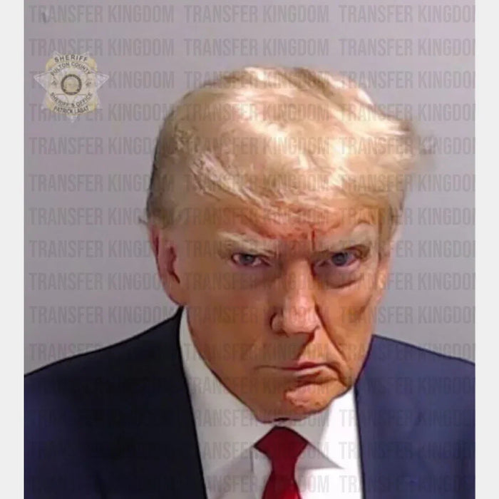 Trump Mug Shot Election DTF Transfer