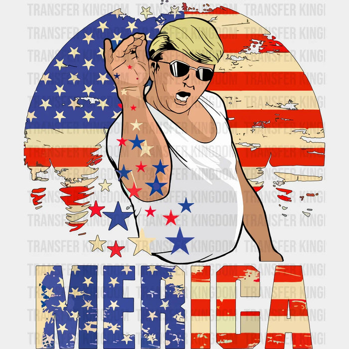 Trump Salt Bae Merica Election DTF Transfer