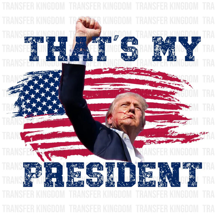 Trump Shooting DTF TRUMP Shot Thug Life Attempted Assassination DTF Transfer