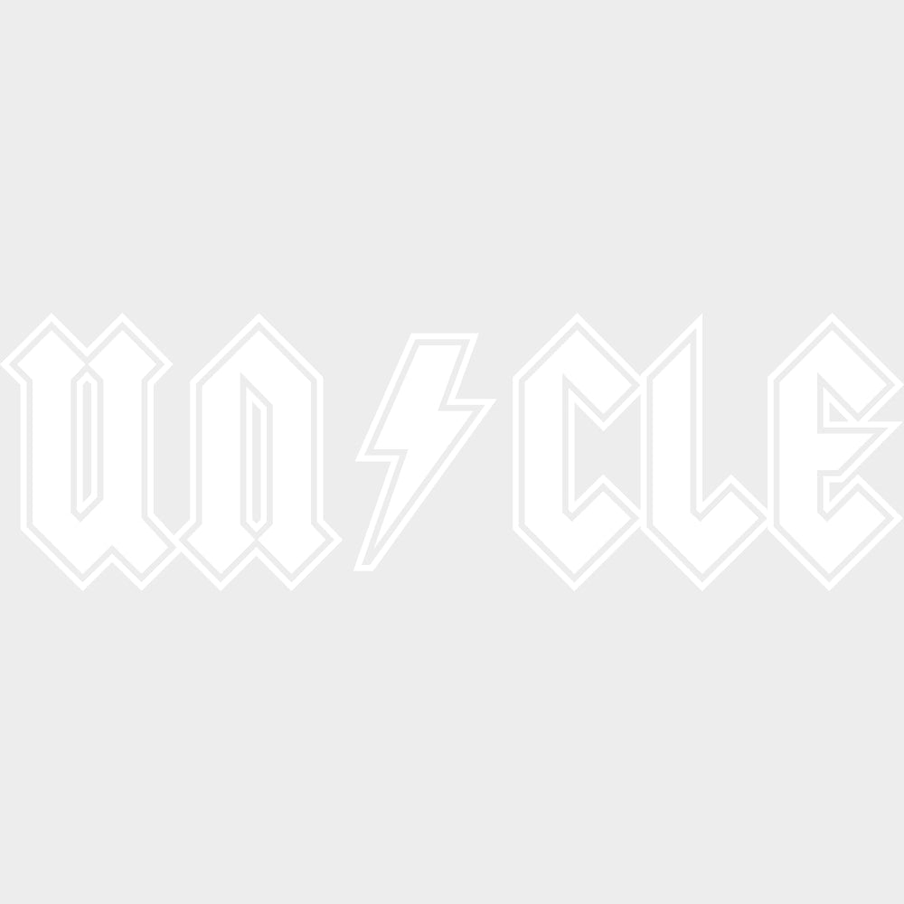 Uncle, Metal Design - Uncle DTF Transfers transfer-kingdom Light Color Design (See Imaging)