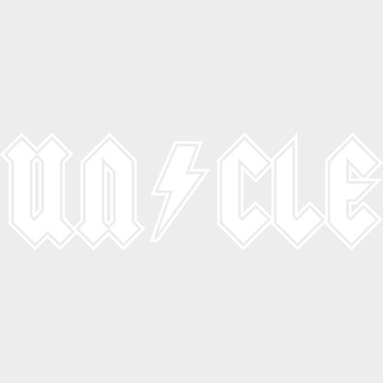 Uncle, Metal Design - Uncle DTF Transfers transfer-kingdom Light Color Design (See Imaging)