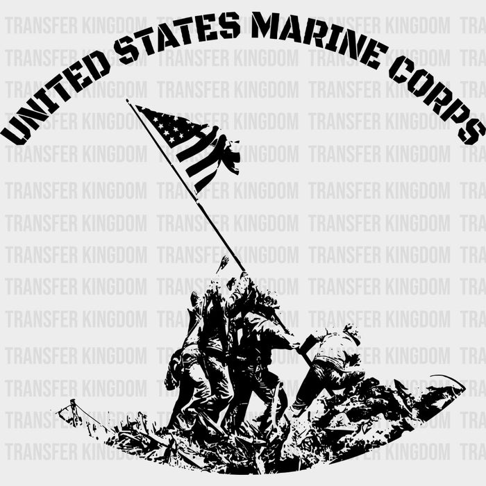 United States Marine Corps, US Flag - Marines DTF Transfers