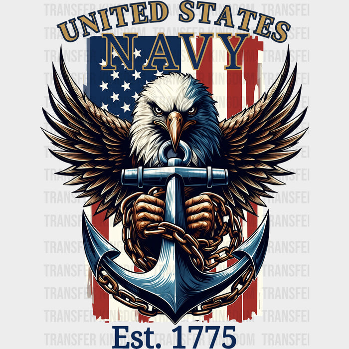 United States Navy Est. 1775 - Navy DTF Transfers