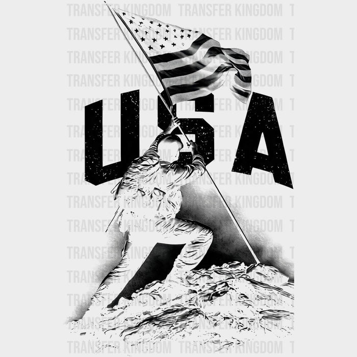 USA, B&W - Army DTF Transfers