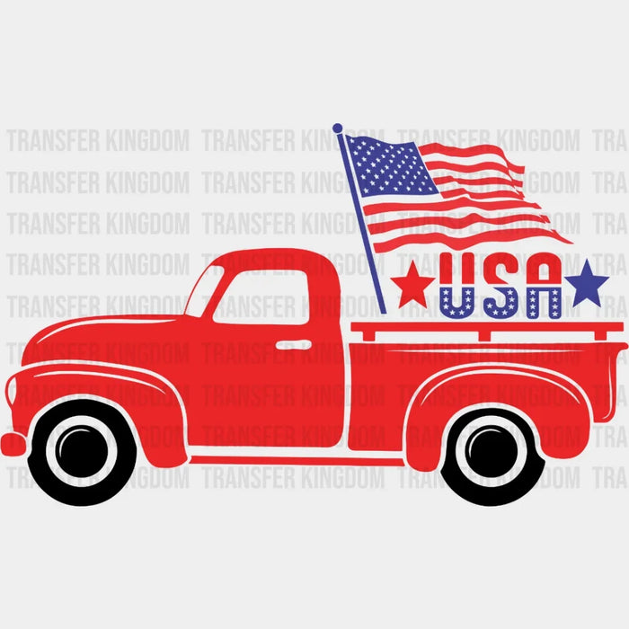 USA Truck DTF Transfer