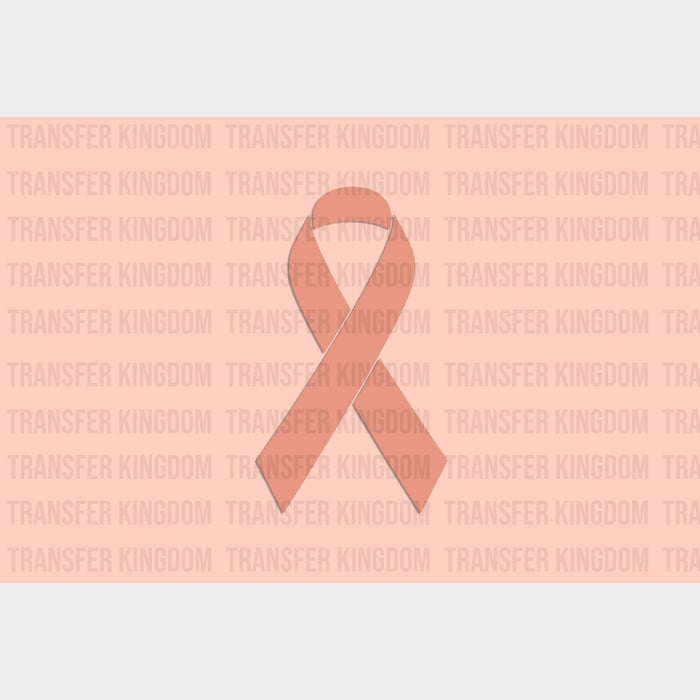 Uterine Endometrial Cancer Awareness Flag - Cancer Awareness DTF Transfers