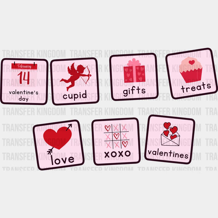 Valentine Cards Valentine's Day Design - DTF heat transfer