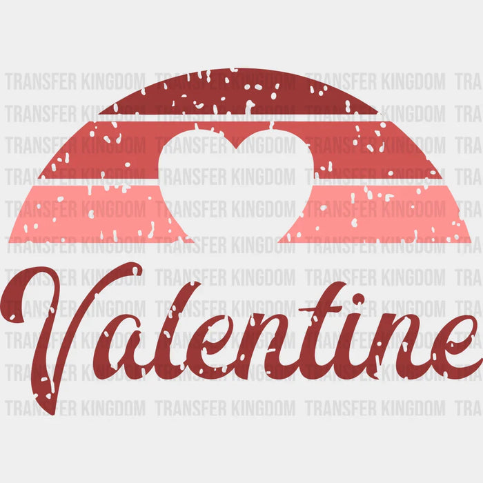 Valentine Heart Valentine's Day - Valentine's Day DTF heat transfer