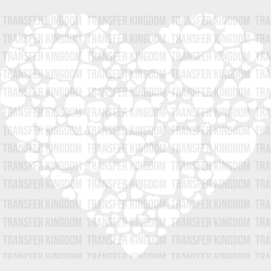 Valentine Hearts Valentines Day Design - Dtf Heat Transfer Unisex S & M ( 10 ) / Light Color See