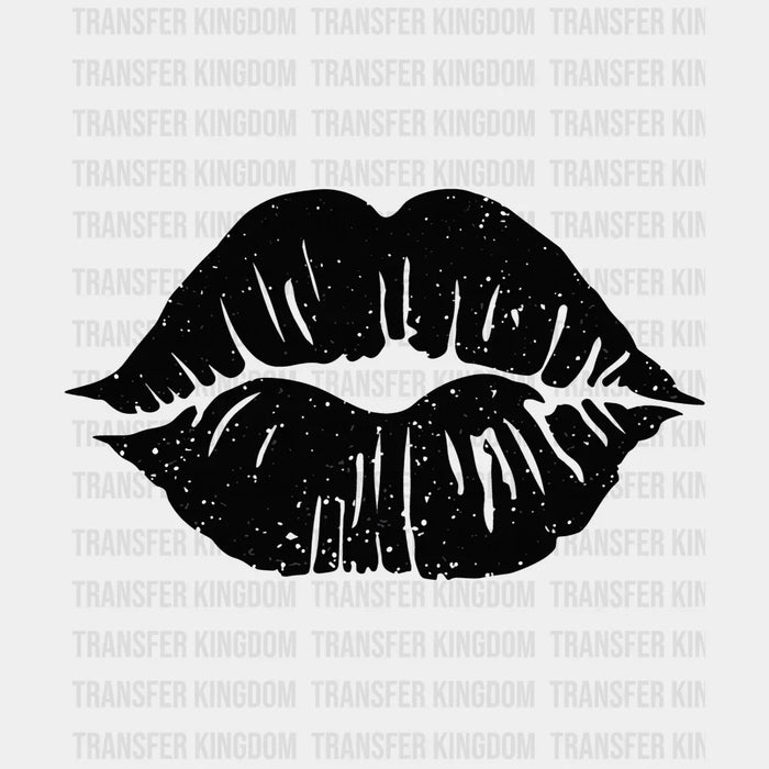 Valentine Kisses Valentine's Day Design - DTF heat transfer