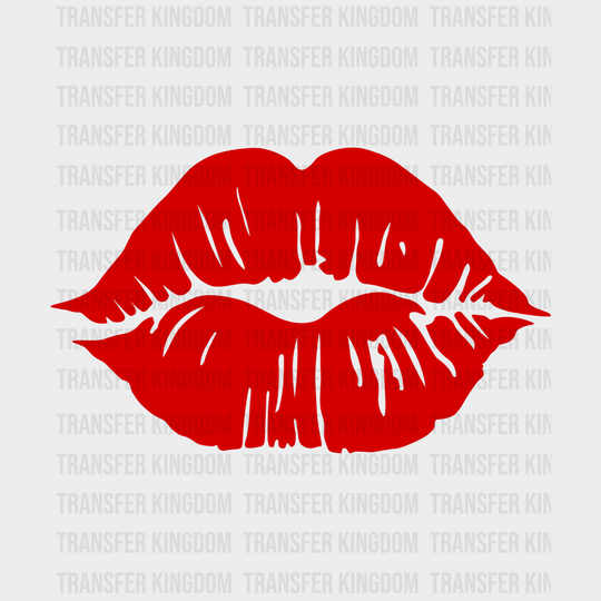 Valentine Kisses Valentines Day Design - Dtf Heat Transfer