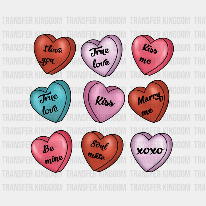 VALENTINES TAGS - DTF heat transfer