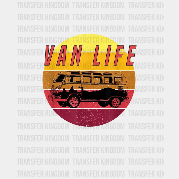 Van Life - Camping Vanlife Motorhome Design - DTF heat transfer