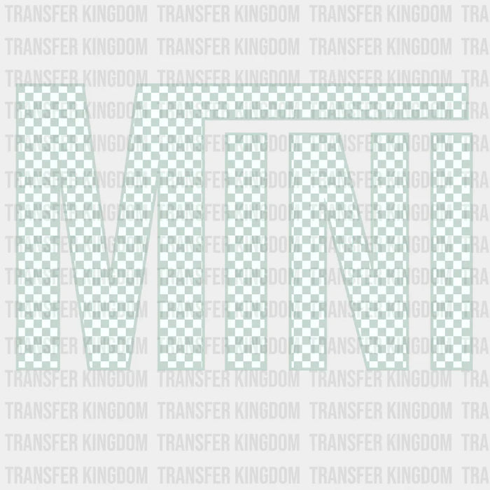 VANS DESIGN MINI CHRISTMAS Design - DTF heat transfer