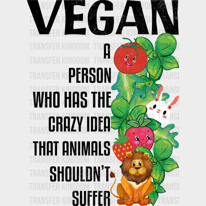 Vegan Definition - Vegan DTF Transfers