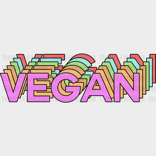 Vegan Retro 80’s - Vegan DTF Transfers