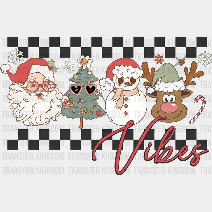 VIBES Christmas Design - DTF heat transfer