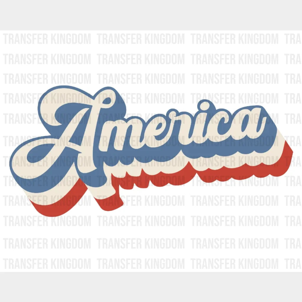 Vintage America Dtf Transfer