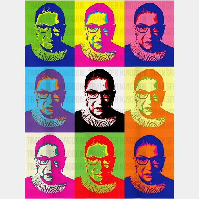 Vintage Notorious RBG Ruth Bader Ginsburg Design - Feminism DTF heat transfer