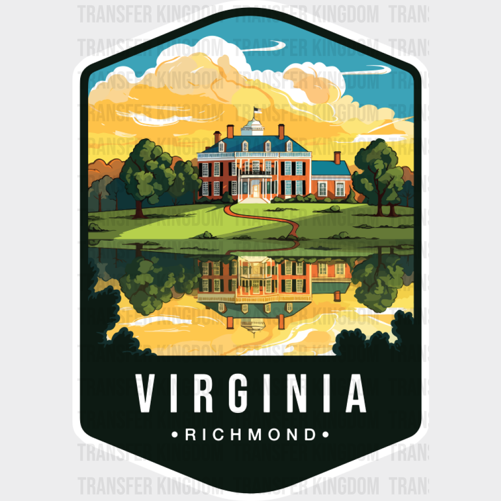 Virginia Richmond - States & Cities DTF Transfer