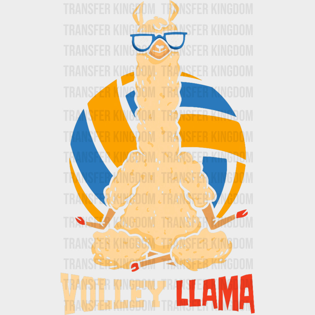 Volley Llama - Volleyball DTF Transfers transfer-kingdom