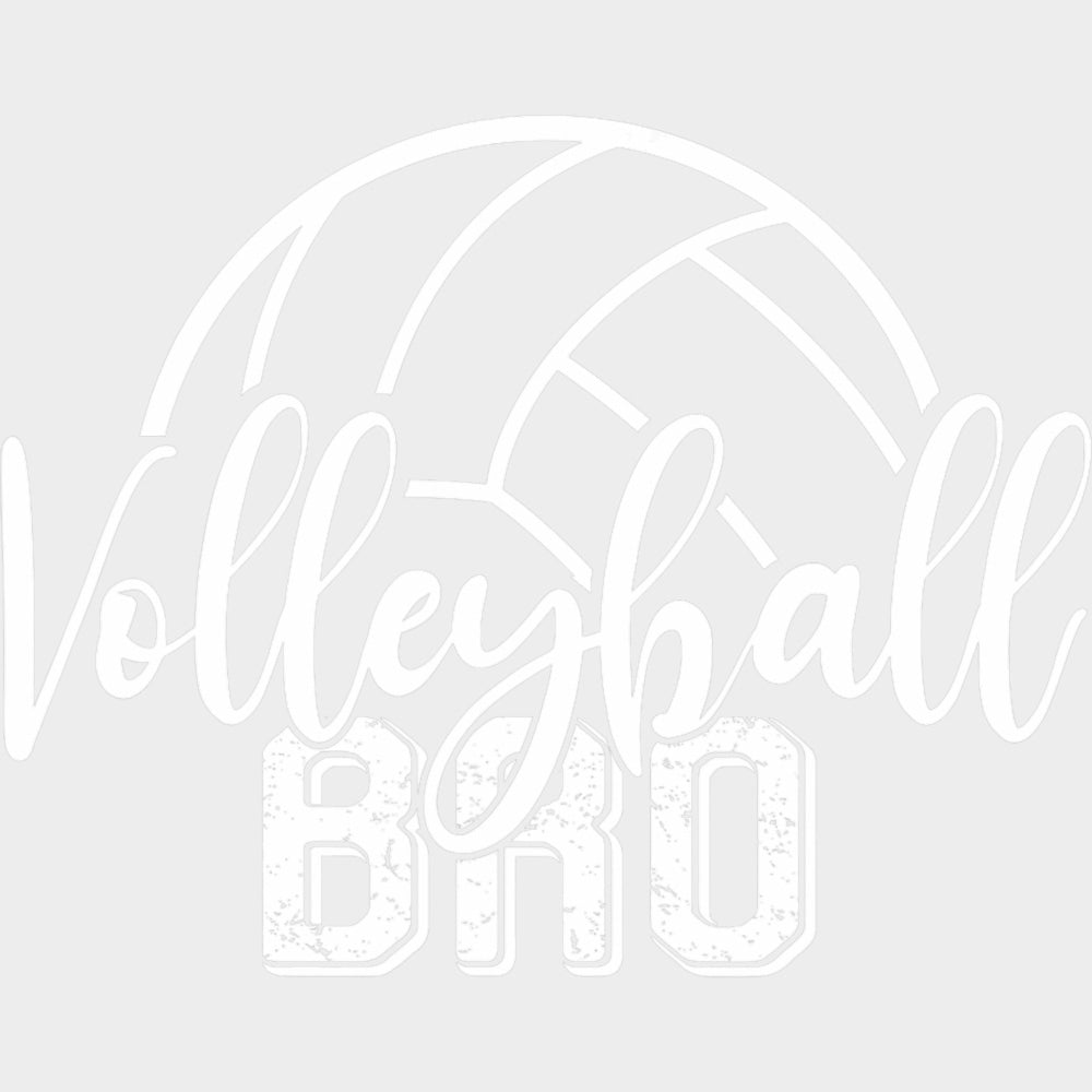 Volleyball Bro - Volleyball DTF Transfers transfer-kingdom Light Color Design (See Imaging)