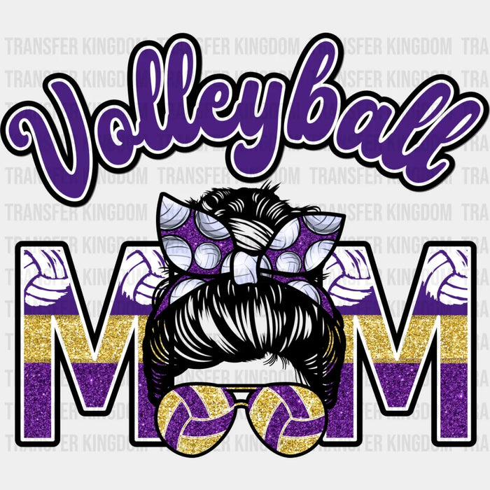 Volleyball Mom - Volleyball DTF Heat Transfer