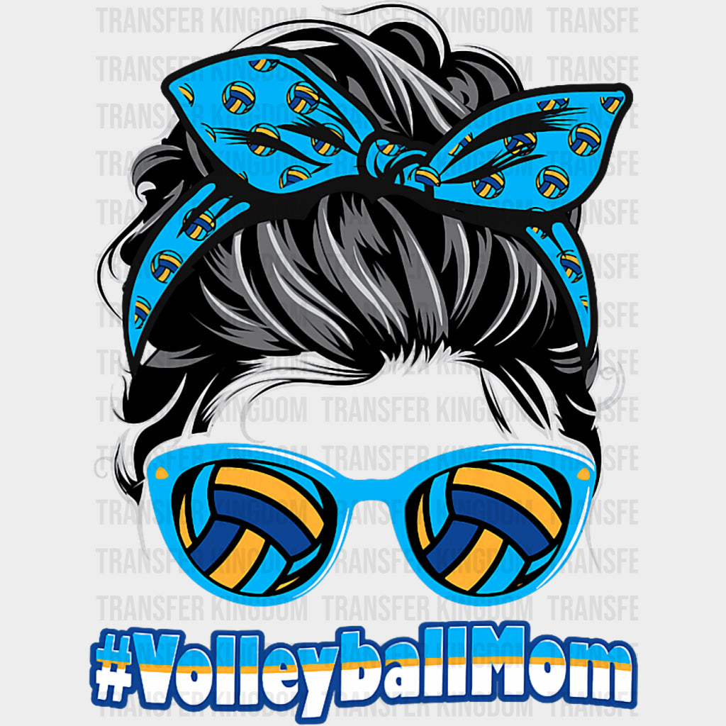 #VolleyballMom - Volleyball DTF Transfers