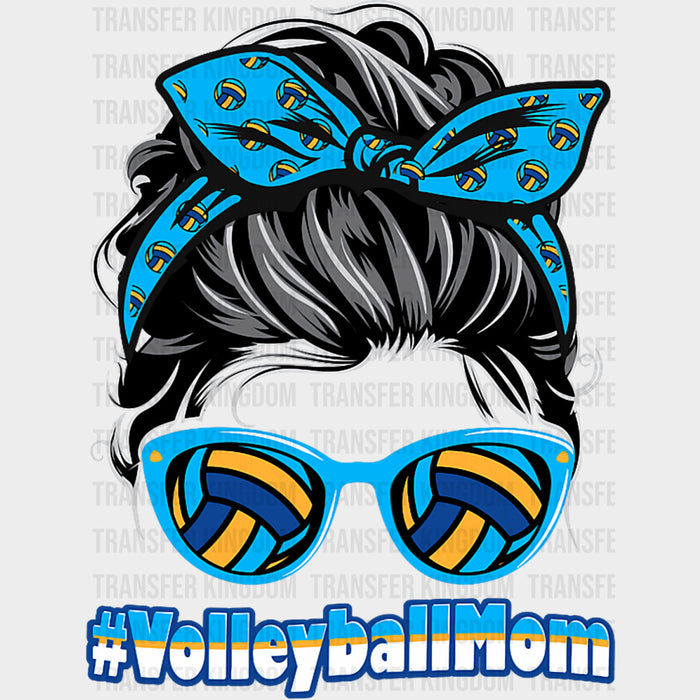 #VolleyballMom - Volleyball DTF Transfers