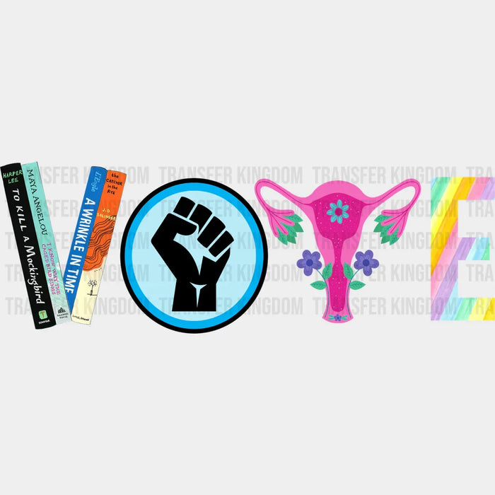 VOTE Cancer Support Design - DTF heat transfer