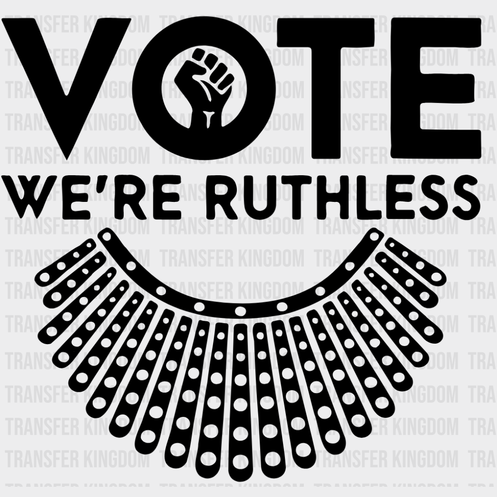 Vote. Were Ruthless Power Fist Design - Dtf Heat Transfer Unisex S & M ( 10 )