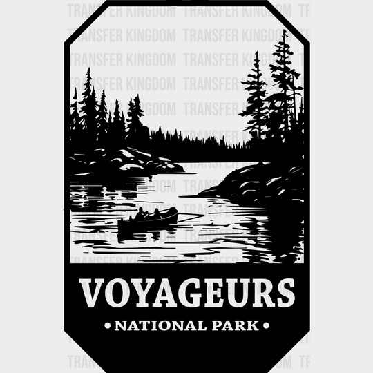 Voyageurs National Park Design - Parks Dtf Transfers Unisex S & M (10’) / Dark Color See Imaging