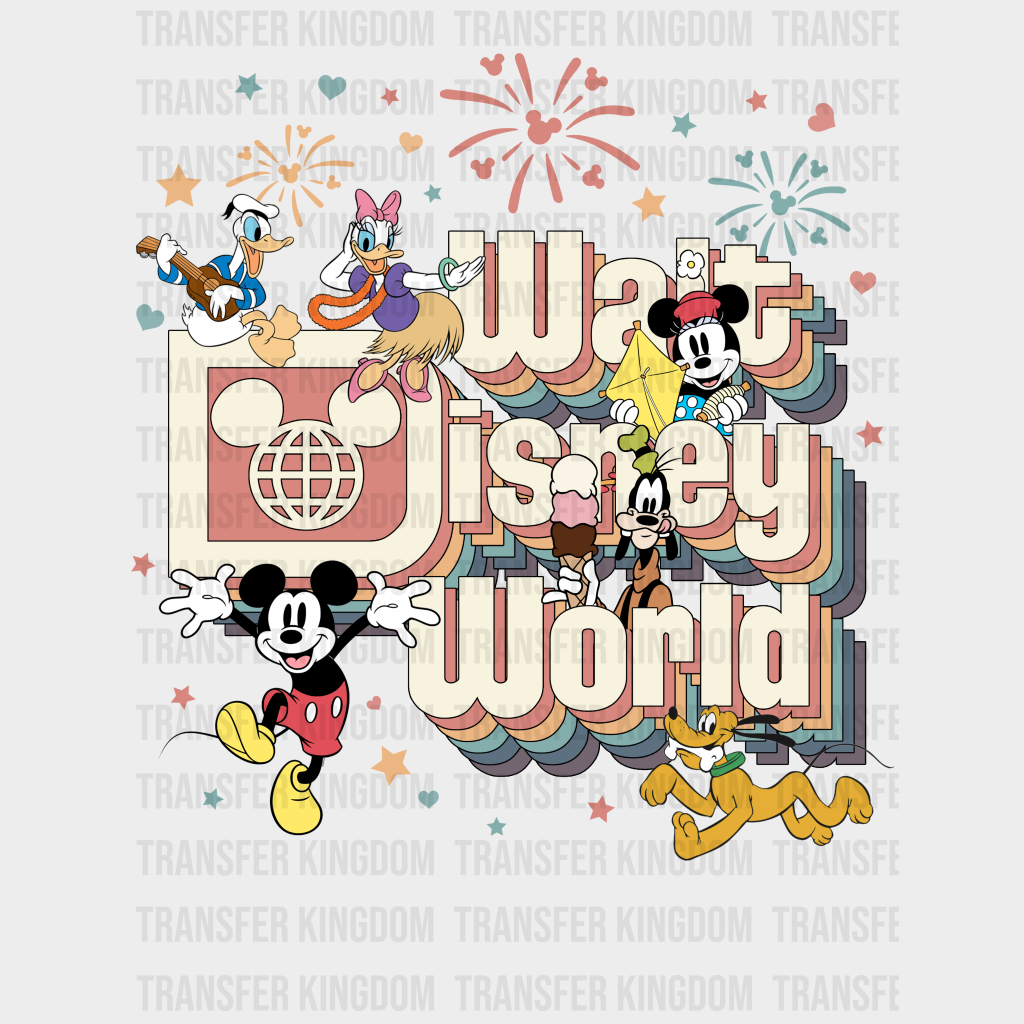 Walt Disney World Dtf Transfer