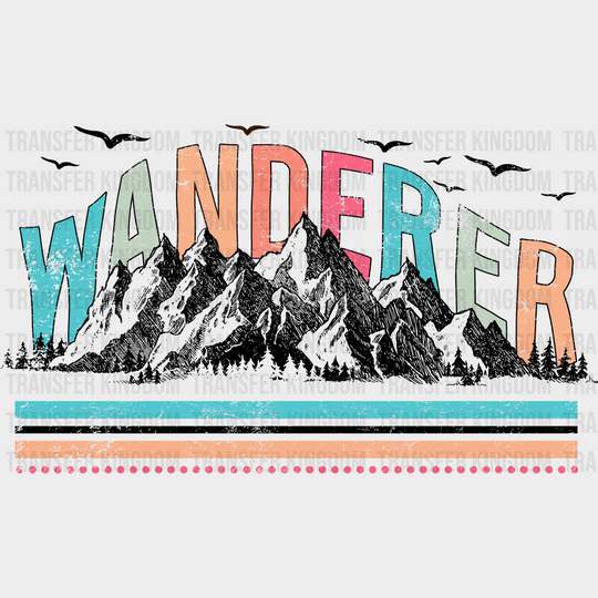 Wanderer Summer Dtf Transfer Unisex - S & M (10’) / Dark Color Design See Imaging