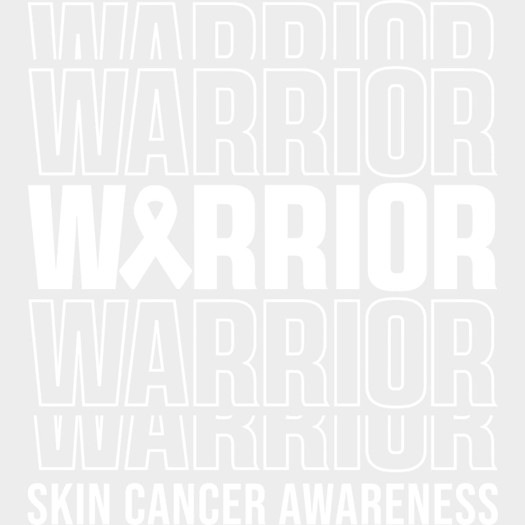 Warrior - Melanoma DTF Transfers - Adult Unisex - S & M (10’’) / Light Color Design (See Imaging)