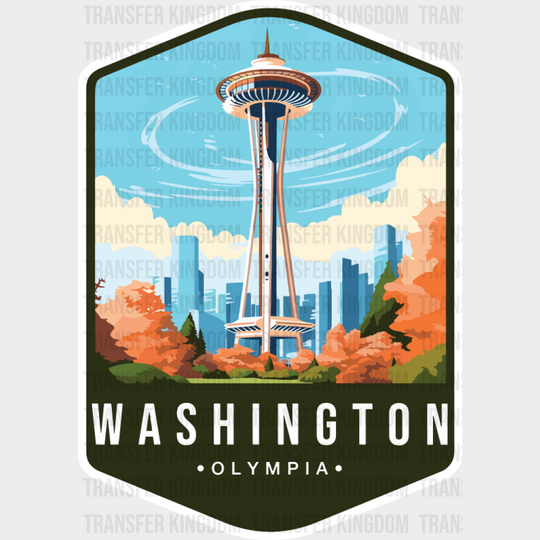 Washington Olympia - States & Cities DTF Transfer