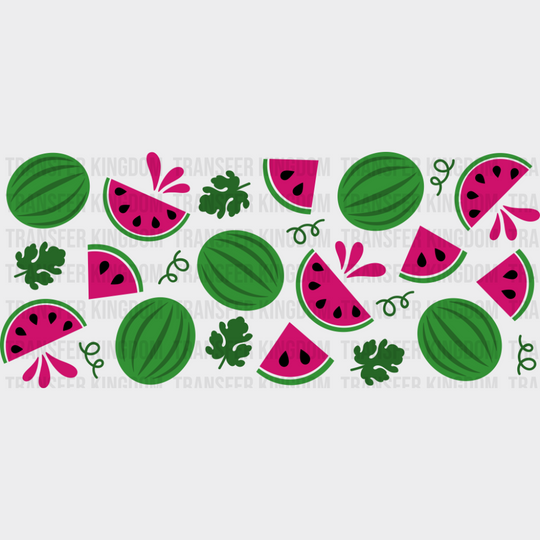 Watermelon Slices - General Cup Wrap UV Sticker Permanent UV DTF Decal UVDTF