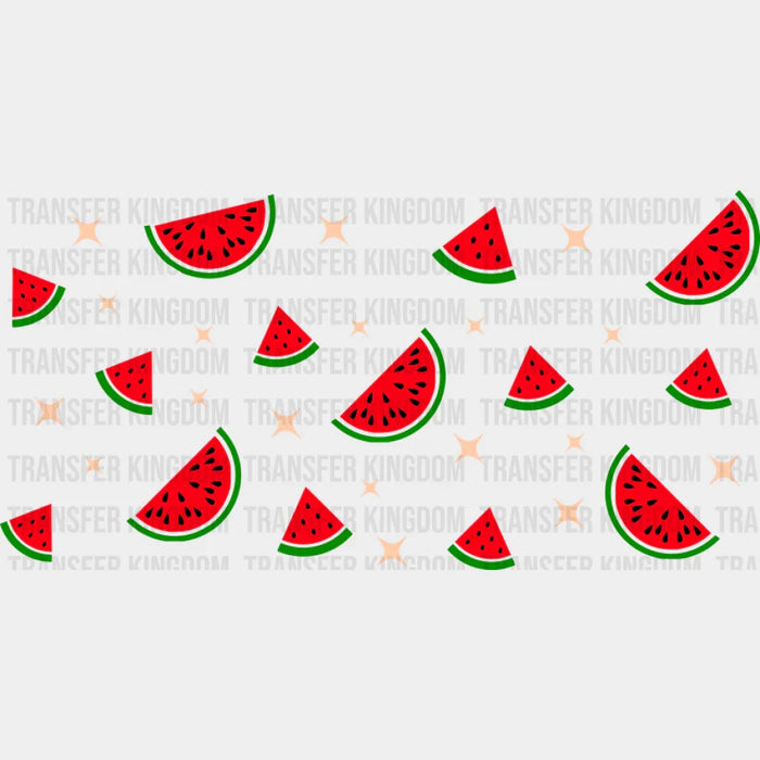 Watermelon Slices UV DTF Transfer Cup Wrap UV DTF Sticker