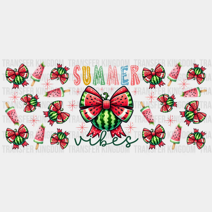 Watermelons - Summer Cup Wrap UV Sticker Permanent UV DTF Decal